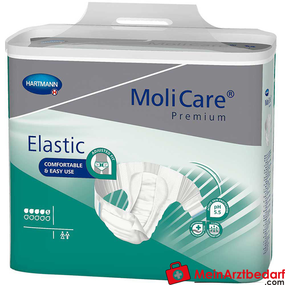 MoliCare® Premium Elastic 5 Tropfen Größe L, 30 St..