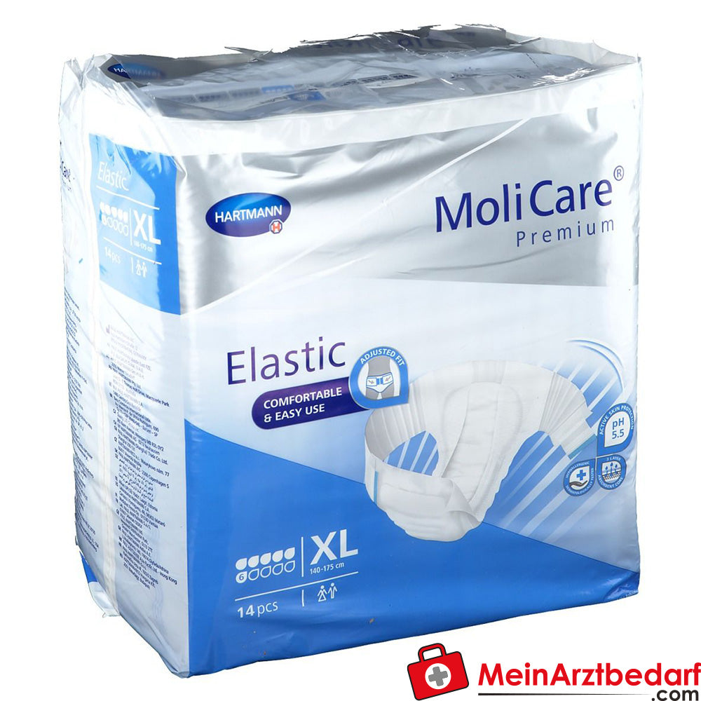 MoliCare® Premium Elastic 6 Tropfen Größe XL.