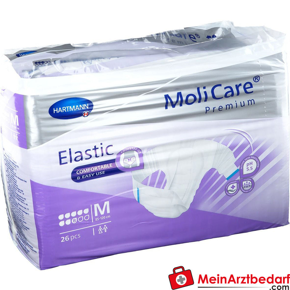 MoliCare® Premium Elastic 8 Tropfen Größe M.