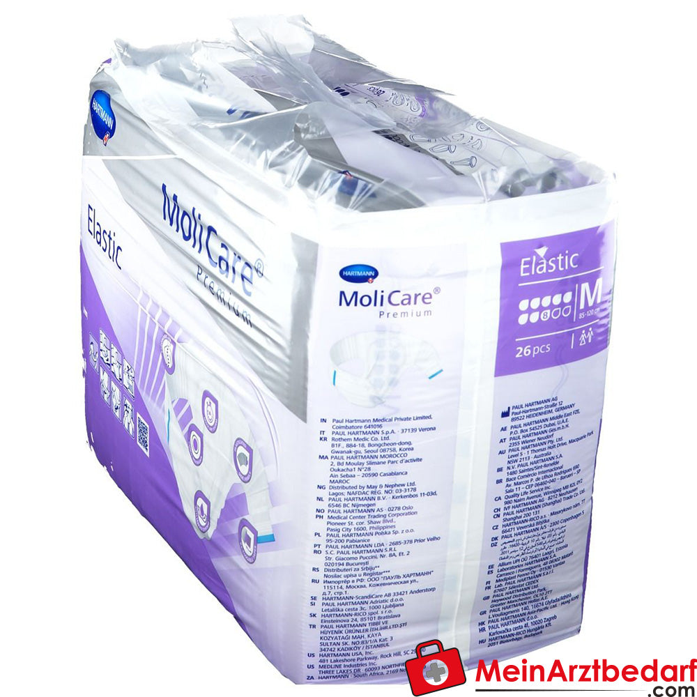 MoliCare® Premium Elastic 8 Tropfen Größe M.