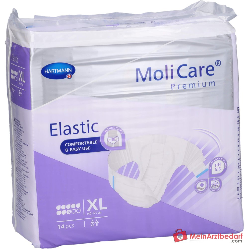 MoliCare Premium Elastische incontinentieslip 8 druppels maat XL