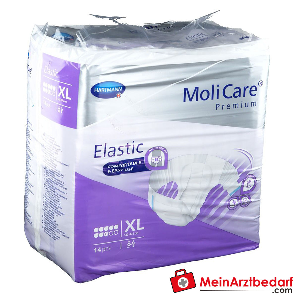 MoliCare® Premium Elastic 8 Tropfen Größe XL.