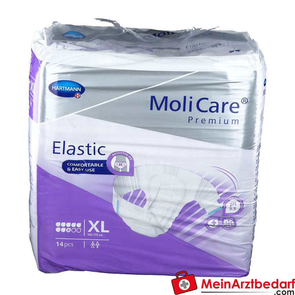 MoliCare® Premium Elastic 8 Tropfen Größe XL.