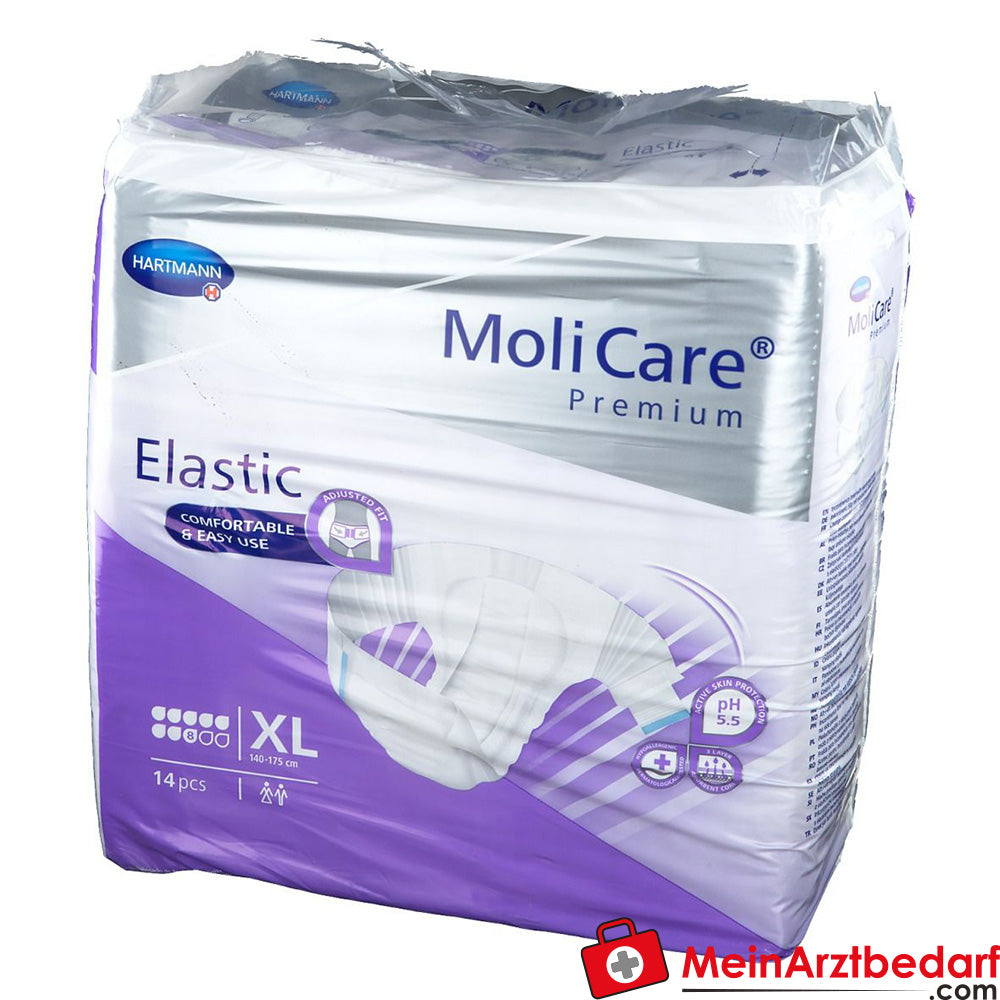 MoliCare® Premium Elastic 8 Tropfen Größe XL.