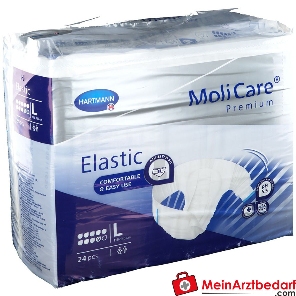 MoliCare® Premium Elastic 9 Tropfen Größe L.
