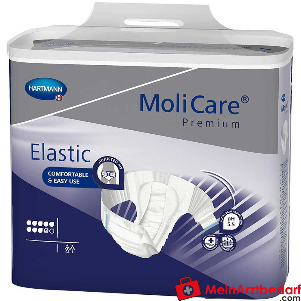 MoliCare® Premium Elastic 9 Tropfen Größe L.