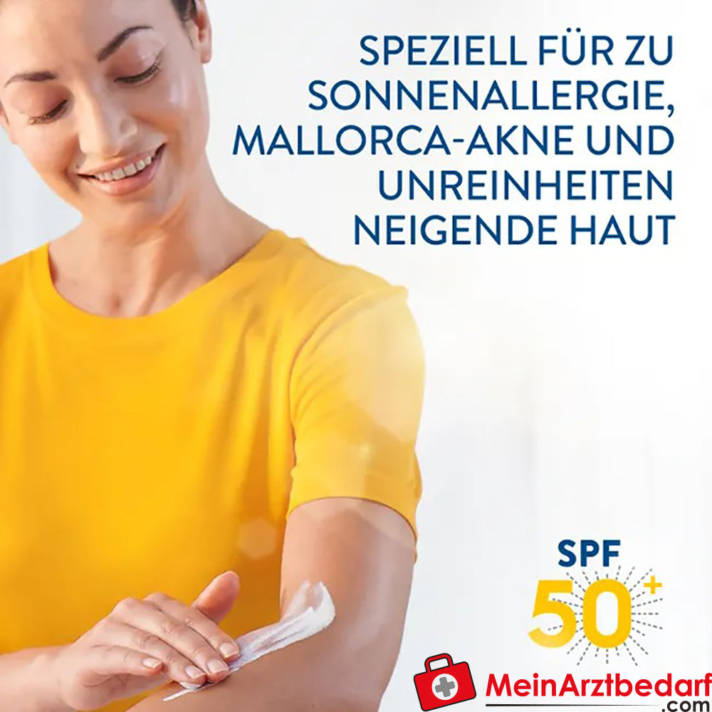 CETAPHIL SUN Sensitive Gel-Creme SPF 50+ Extra-leichter|fettfreier Sonnenschutz, 200ml.