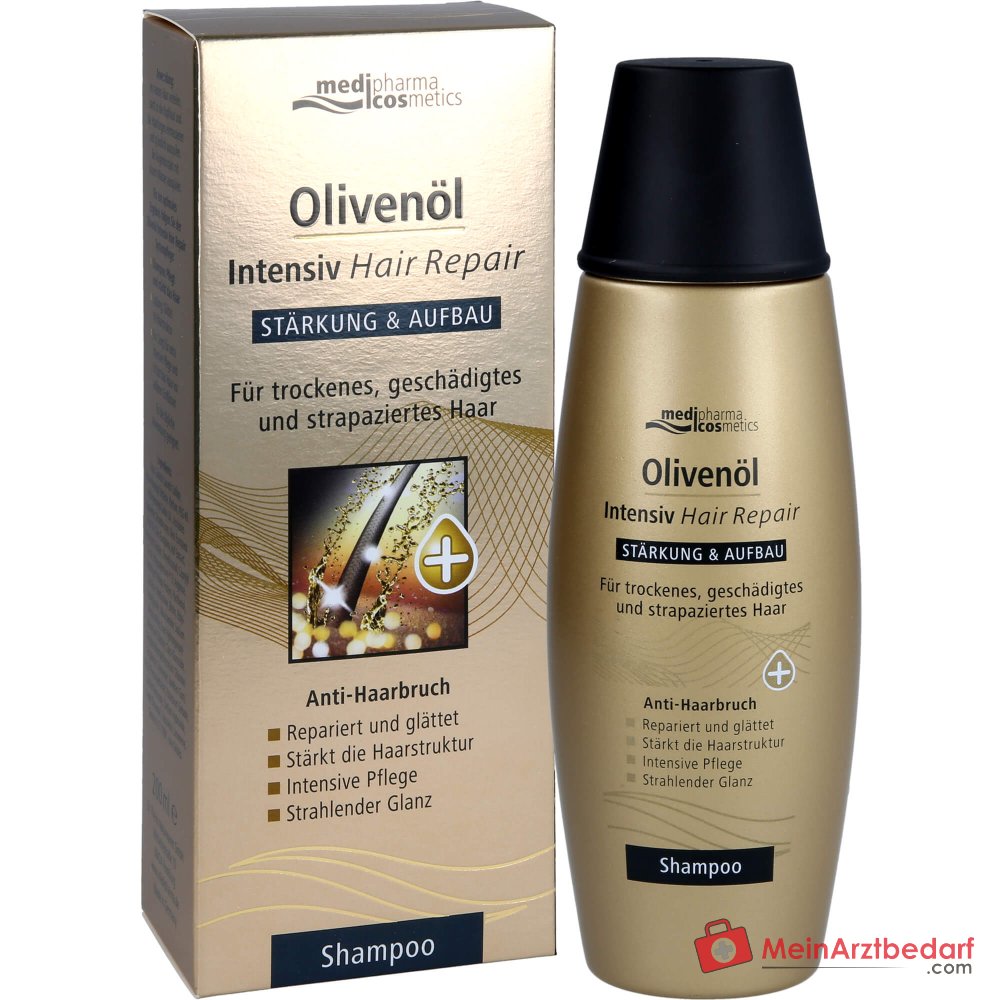 Shampooing Réparateur Intensif à l'Huile d'Olive Medipharma Cosmetics, 200 ml