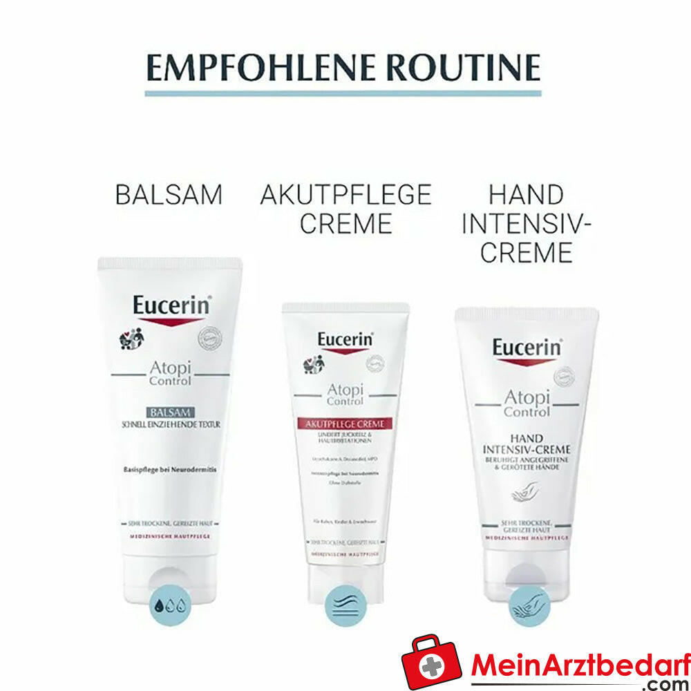 Eucerin® AtopiControl Lotion – schnelle Hilfe bei Spannung und Juckreiz, 250ml.