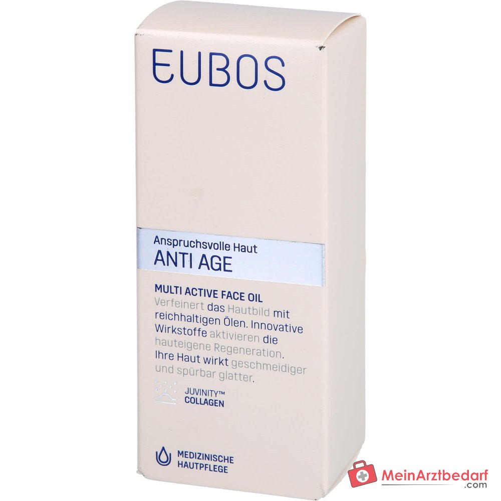 Eubos Anti Age Multi Actieve Gezichtsolie, 30 ml
