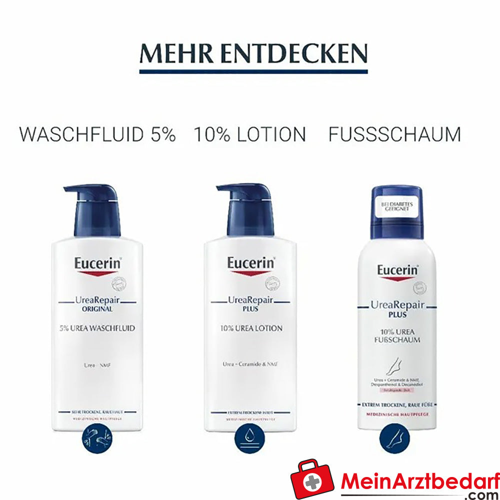 Eucerin® UreaRepair PLUS Urea Creme Intensivpflege 30% – Zur Reduktion verdickter und schuppender Haut, 75ml.