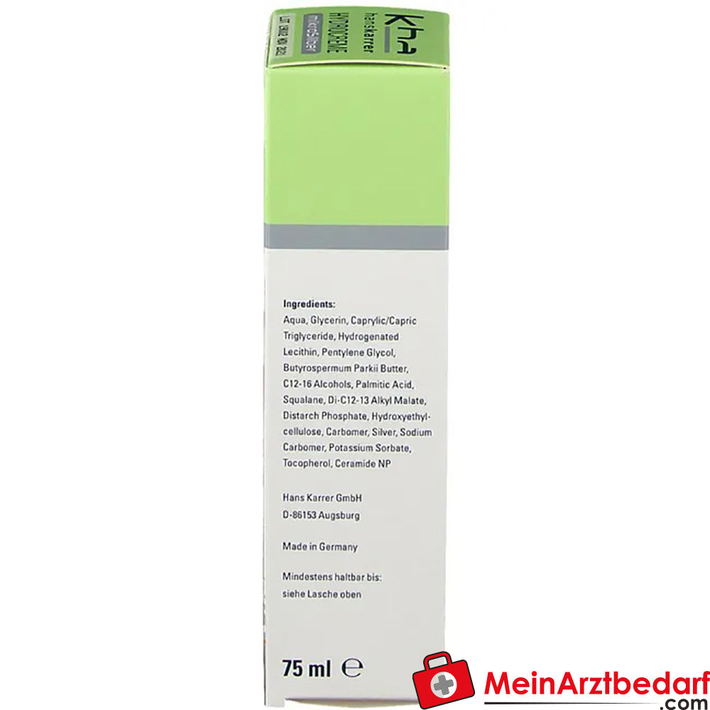 HANS KARRER Hydrocreme Mikrosilber, 75ml.