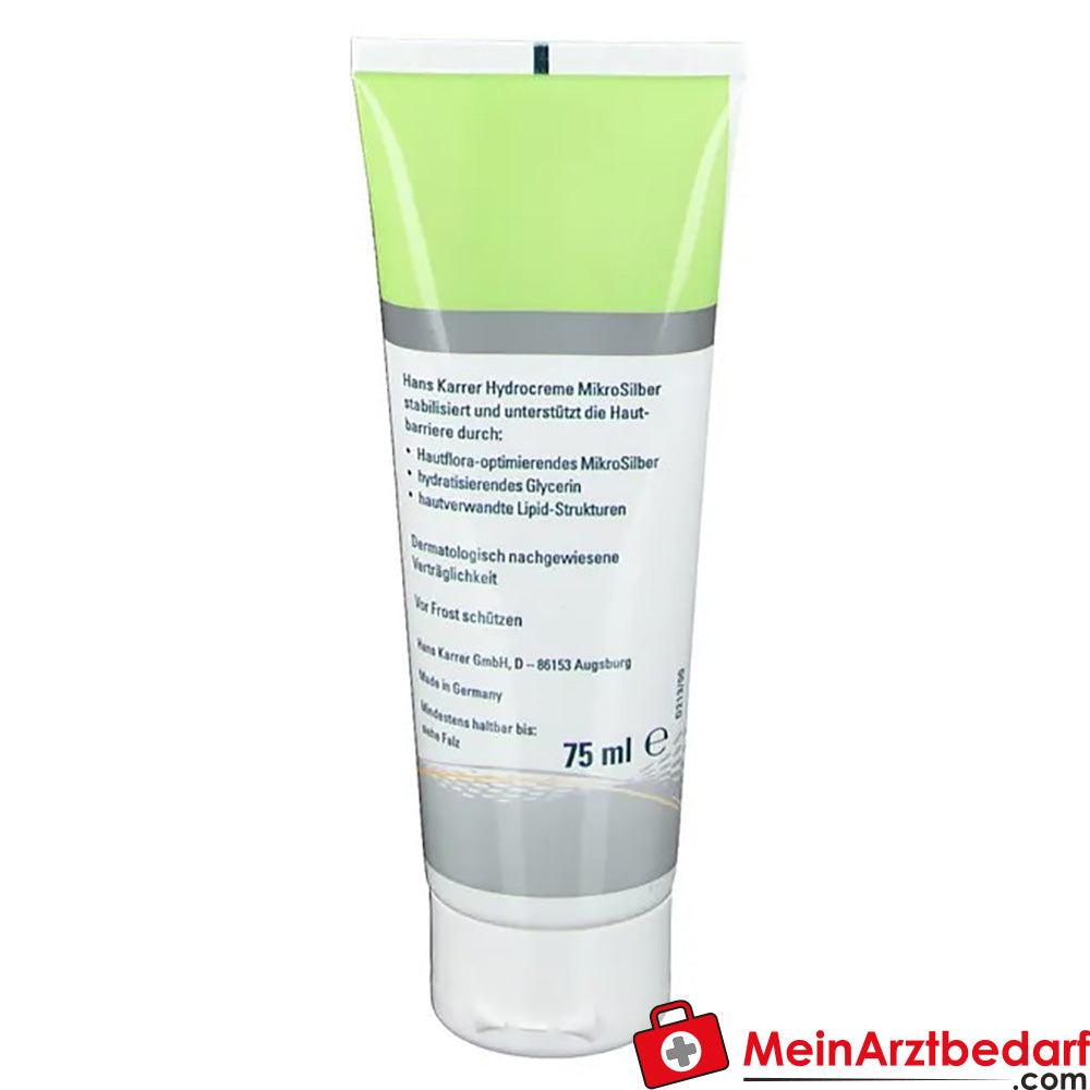 HANS KARRER Hydrocreme Mikrosilber, 75ml.