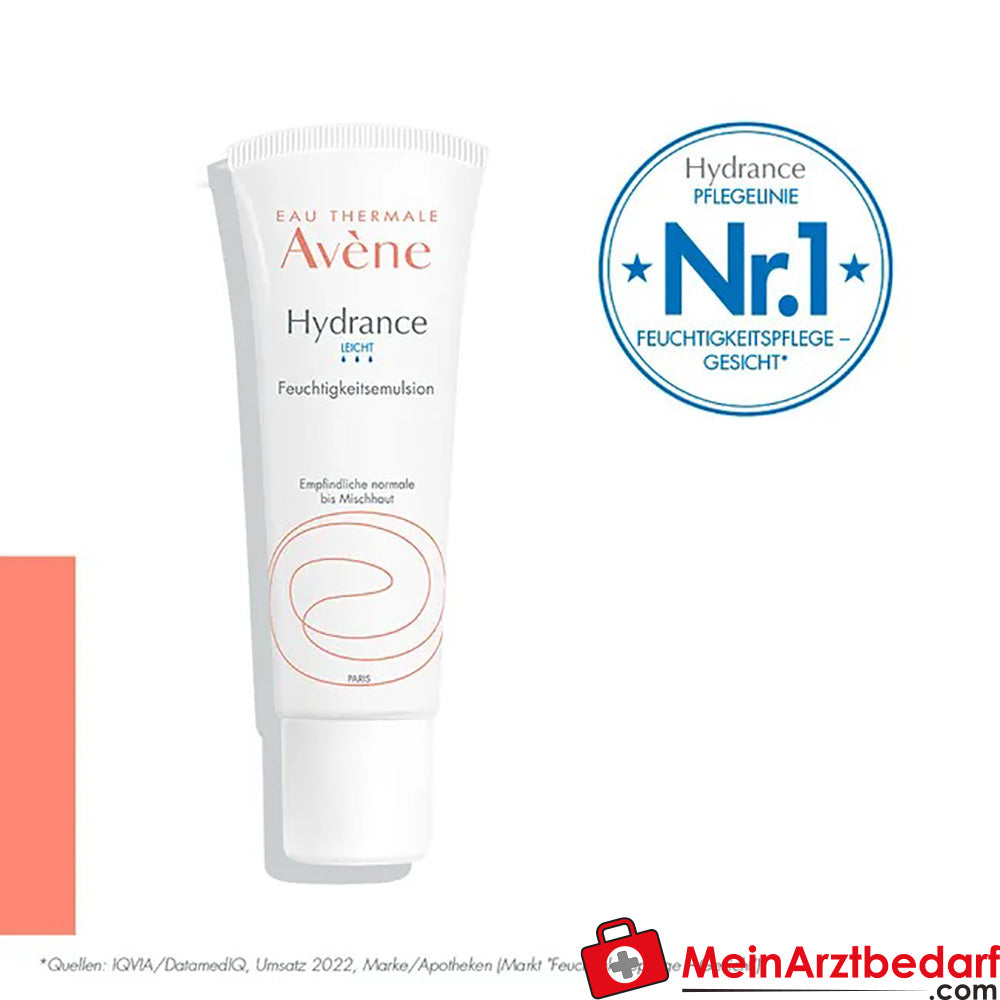 Avène Hydrance - leicht Feuchtigkeitsemulsion, 40ml.