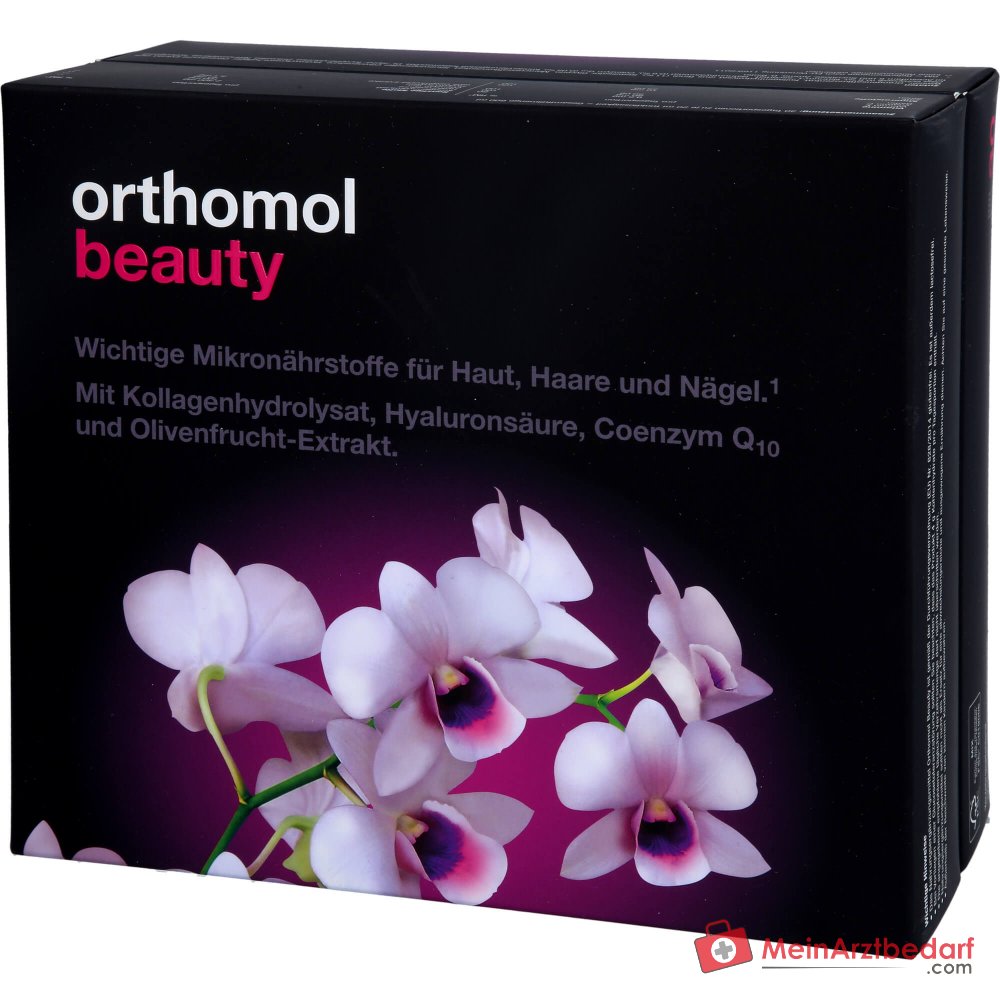 Orthomol Beauty Trinkfläschchen mit Kollagen und Hyaluronsäure, 30 St..