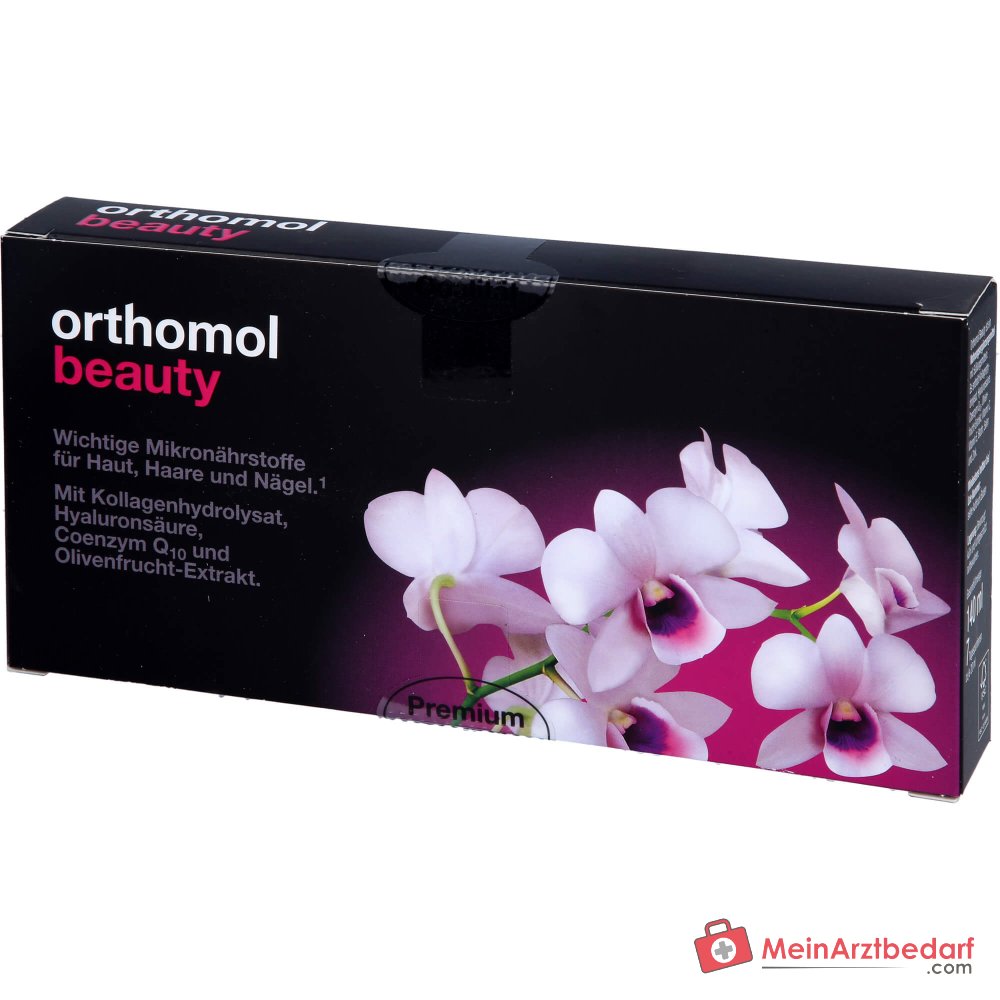 Orthomol IXXILON Trinkfläschchen mit Kollagen und Hyaluronsäure, 7 Stück.