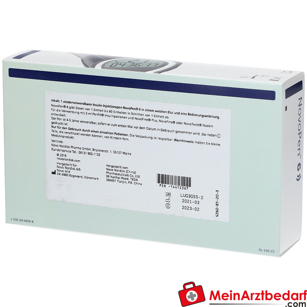 NovoPen® 6 silber, 1 St..