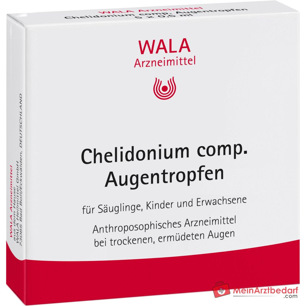 WALA Belladonna e fructibus Augentropfen, 5 x 0,5 ml