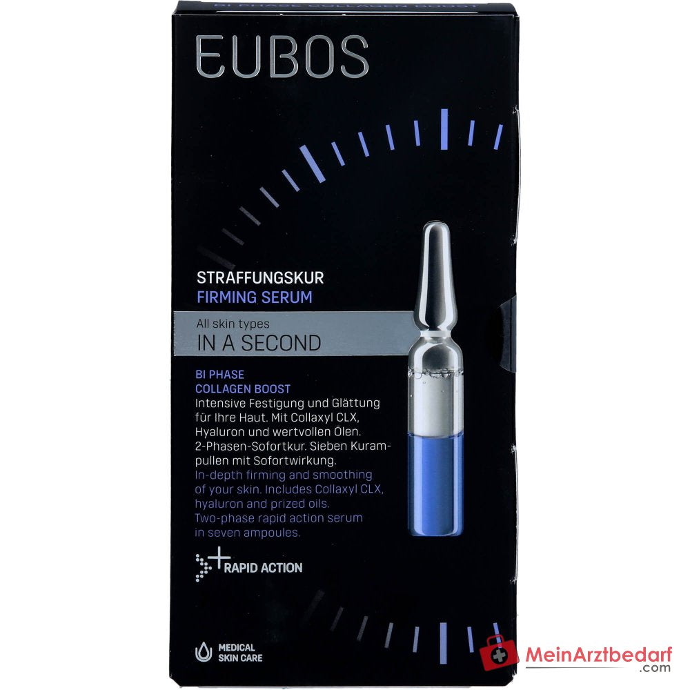 Eubos In a Second Bi Phase Collagen Boost Collaxyl CLX / Hyaluronsäure / Süßmandelöl / Amaranthsamenöl Ampullen, 7x2 ml.