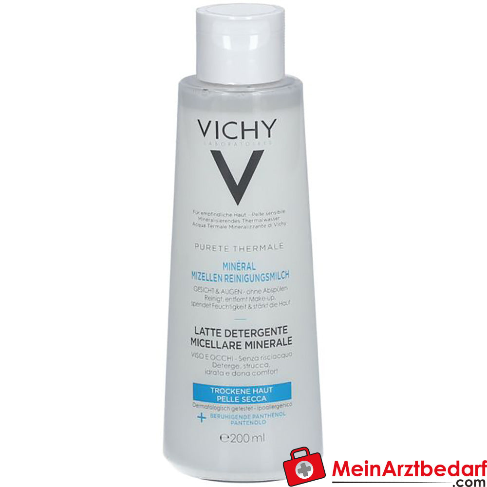 VICHY Pureté Thermale Minéral Mizellen Reinigungsmilch, 200ml.