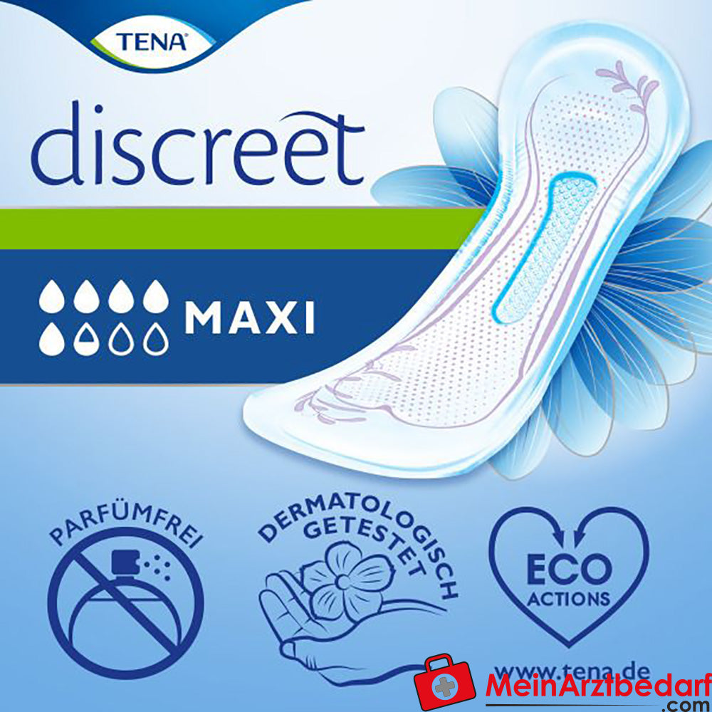 TENA Lady Discreet Maxi Inkontinenz Einlagen.