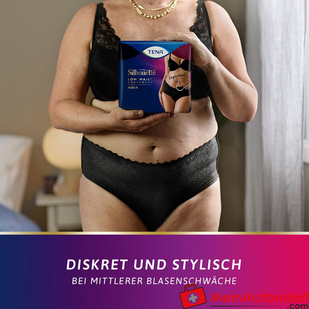 TENA Silhouette Normal Noir L Inkontinenz Pants.