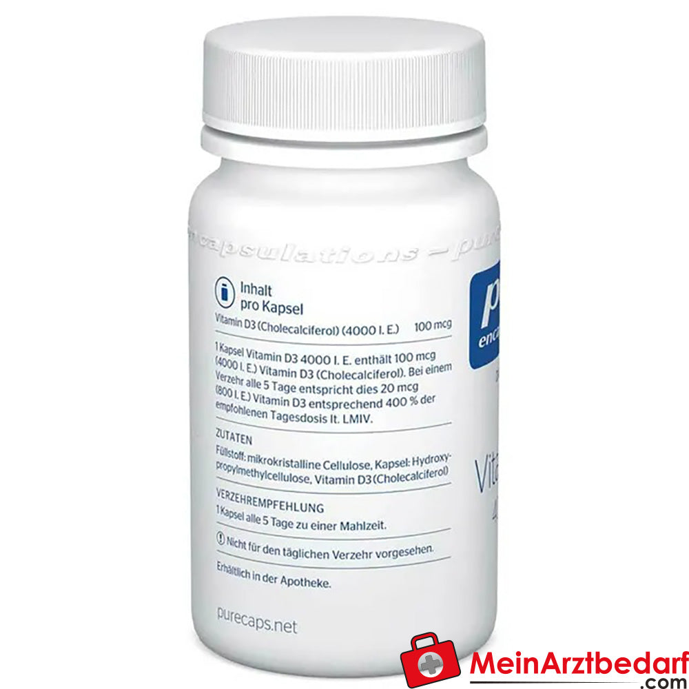 Pure Encapsulations® Vitamin D3 4000 I.e..