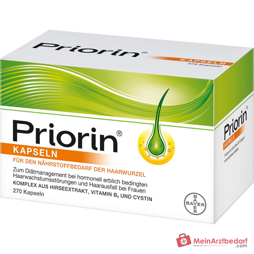Priorin Kapseln bei Haarausfall, 270 St..