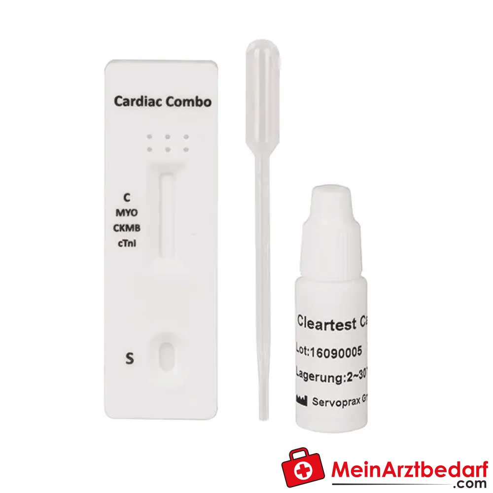 Cleartest Cardio Myoglobin/CK-MB/Trop I.