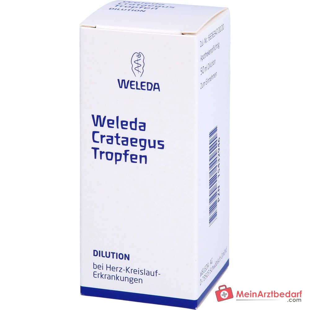 Weleda Crataegus gouttes, 50 ml
