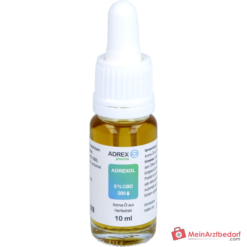 Adrexol CBD 5% Olejek aromatyczny z kannabidiolem, 10 ml