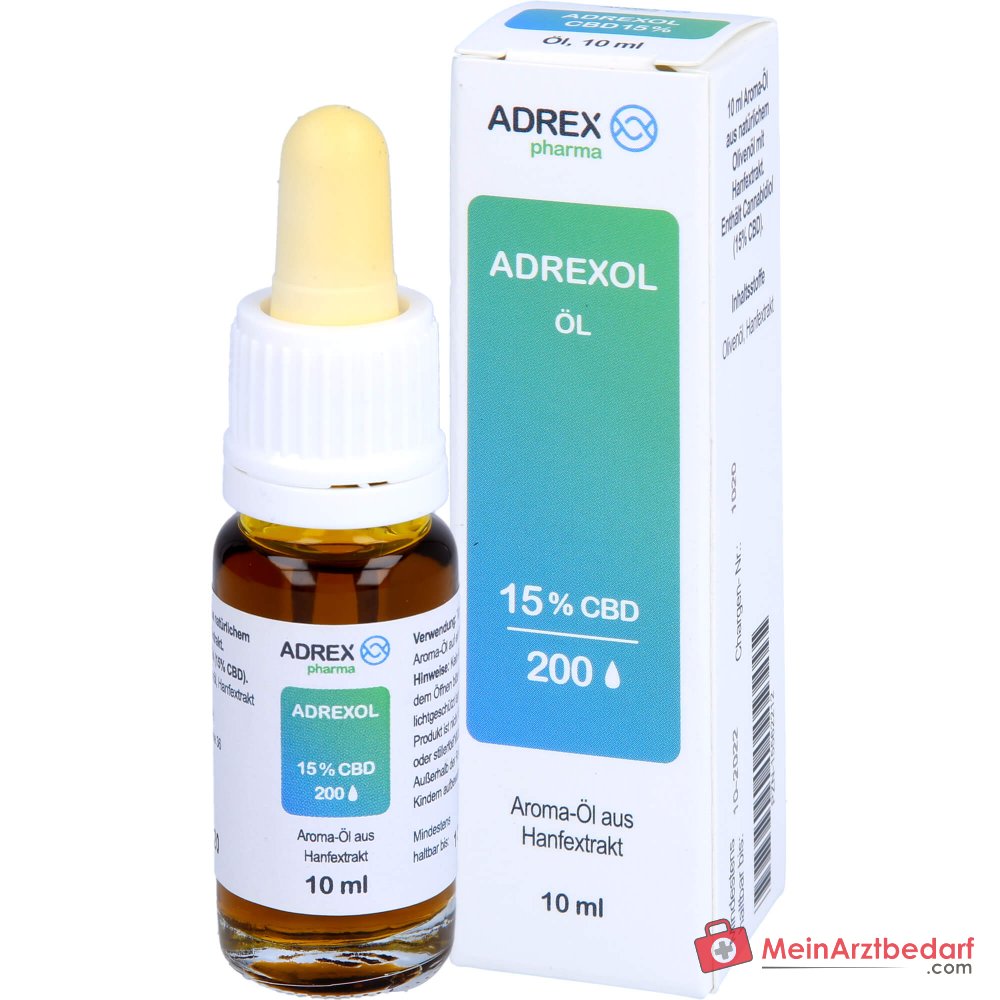 ADREXOL Aroma-Öl 15% CBD (1.500 mg) Full-Spectrum