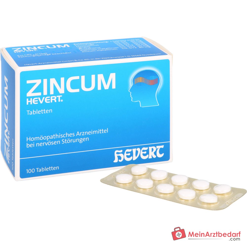 Hevert Zincum Tabletten, 100 St.