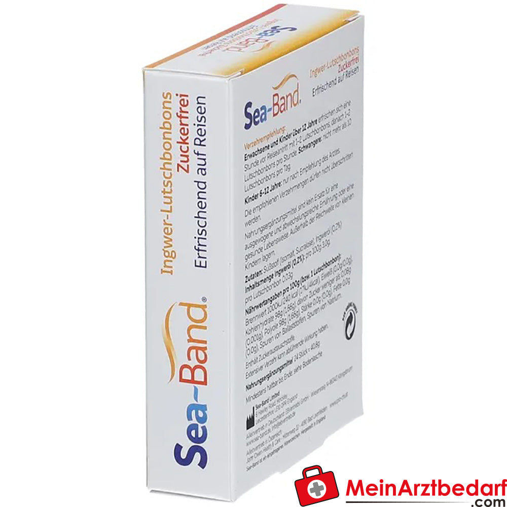 SEA BAND® Ingwer-Lutschbonbons, 24 St..