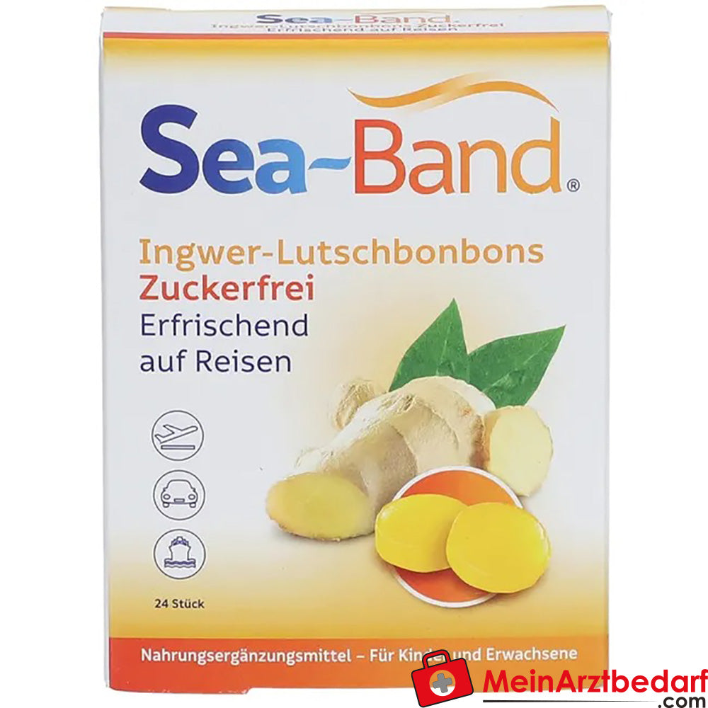 SEA BAND® Ingwer-Lutschbonbons, 24 St..