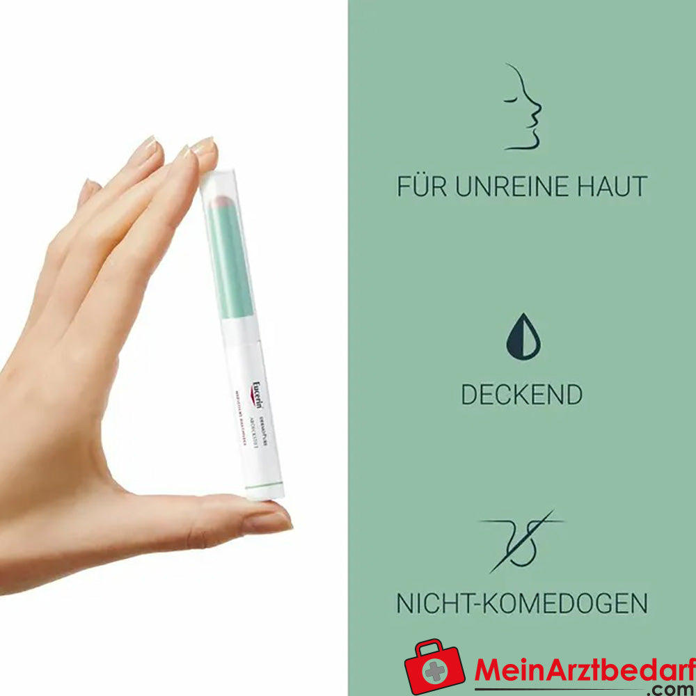 Eucerin® DermoPure Abdeckstift|reduziert Pickel und deckt sichtbar Unreinheiten ab, 2g.