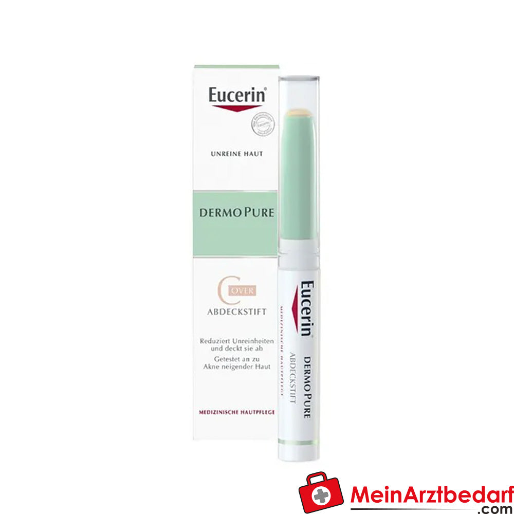 Eucerin® DermoPure Abdeckstift|reduziert Pickel und deckt sichtbar Unreinheiten ab, 2g.