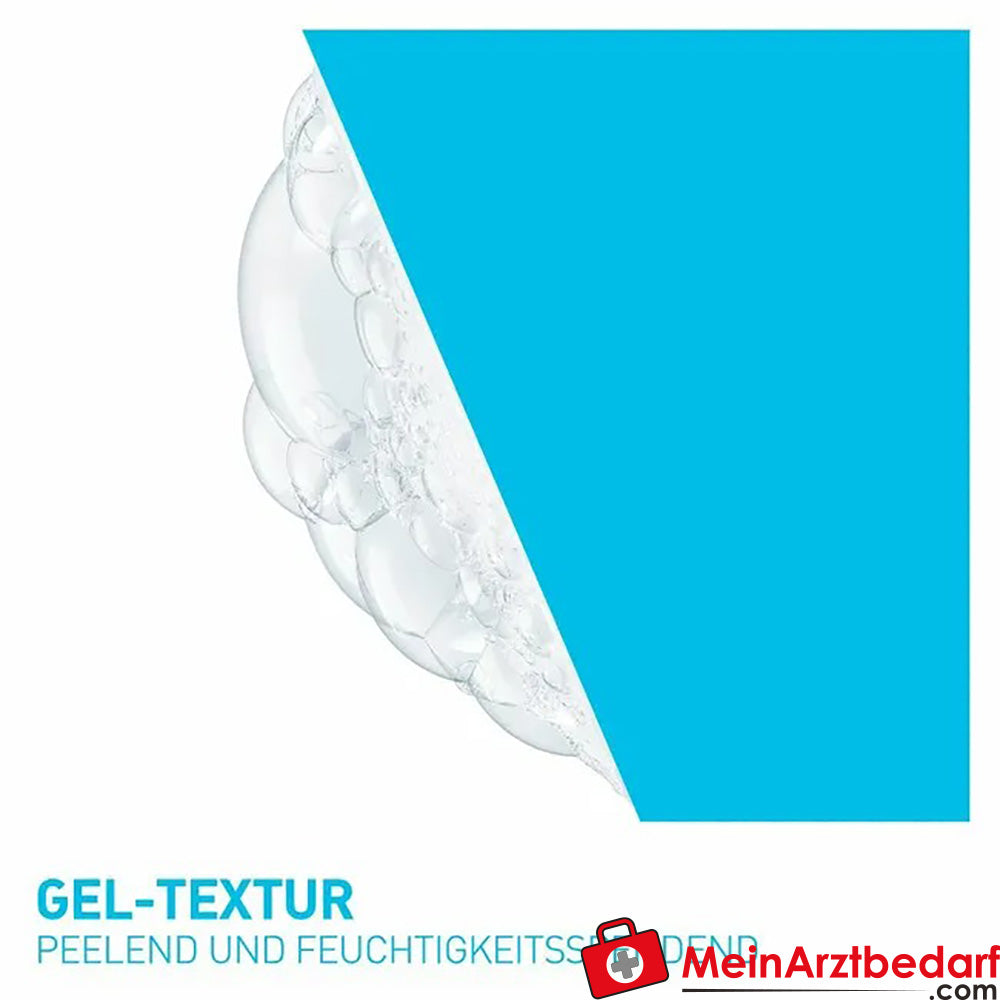 CeraVe SA Glättende Reinigung: mildes Reinigungsgel für Gesicht und Körper bei trockener Haut, 236ml.