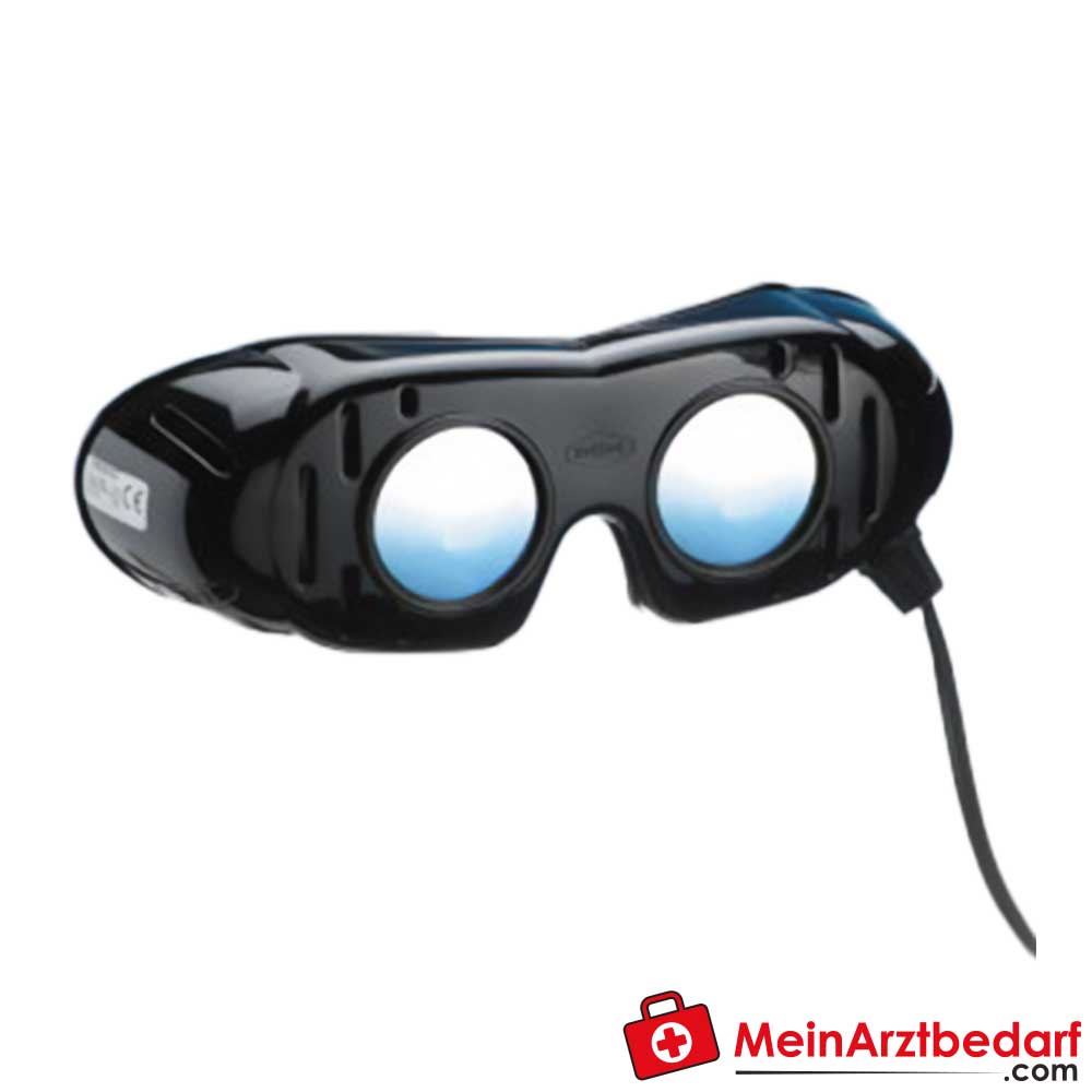 Nystagmusbrillen nach Frenzel.