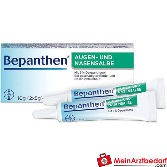 Bepanthen Augen- und Nasensalbe.