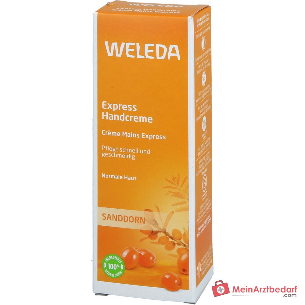 Weleda Sanddorn Express Handcreme Creme, 50 ml