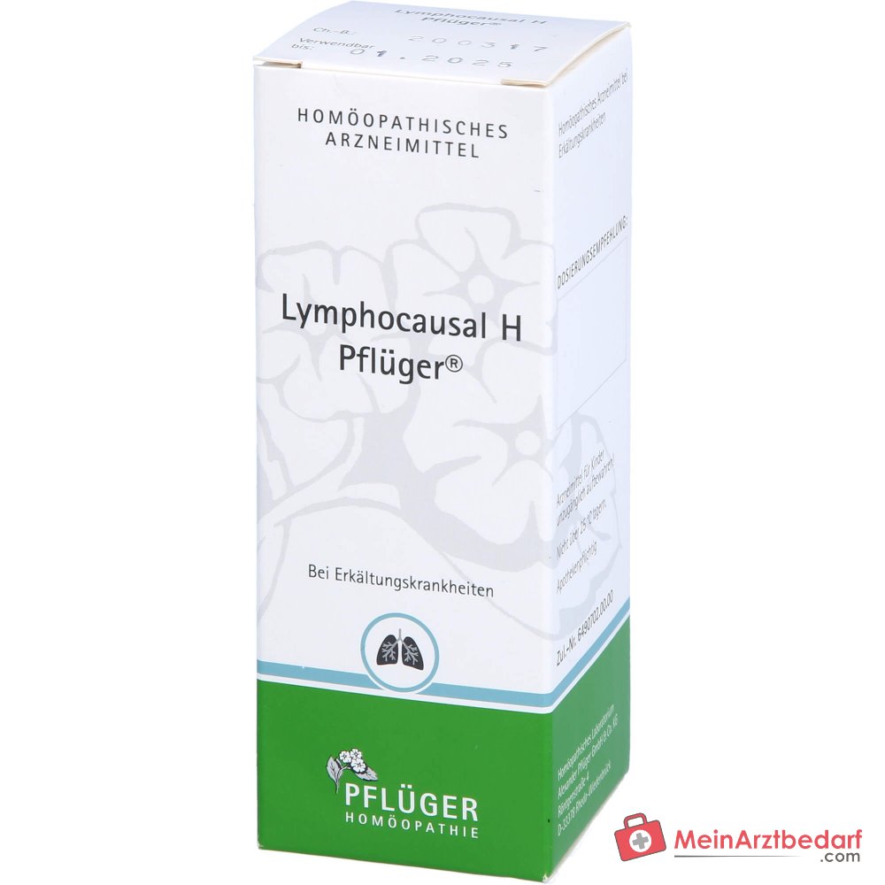 Pflüger Lymphocausal H Echinacea, Eupatorium, Lachesis D10 gotas 10 ml