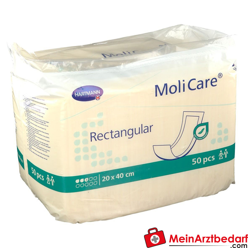MoliCare® Rectangular 3 Tropfen 20x40 cm.