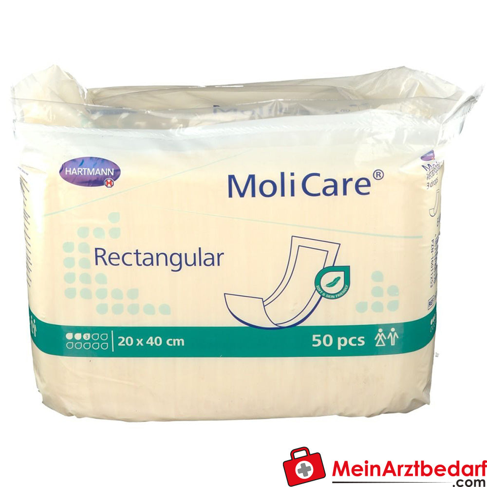 MoliCare® Rectangular 3 Tropfen 20x40 cm.