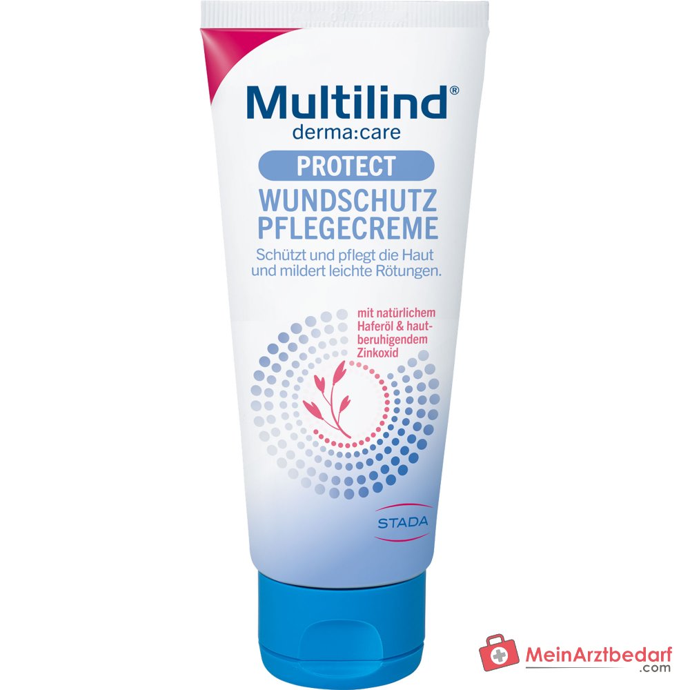 Multilind DermaCare Protect Wundschutzpflegecreme mit Zinkoxid und Haferöl