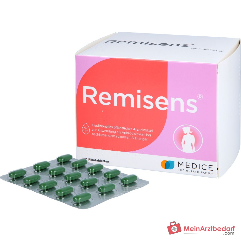 Remisens filmomhulde tabletten 225 mg damiana blad droog extract 30 stuks