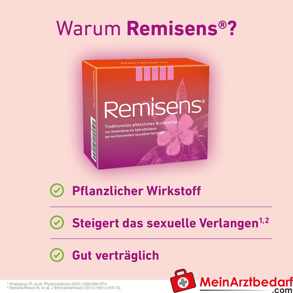 Remisens bei nachlassendem sexuellen Verlangen.