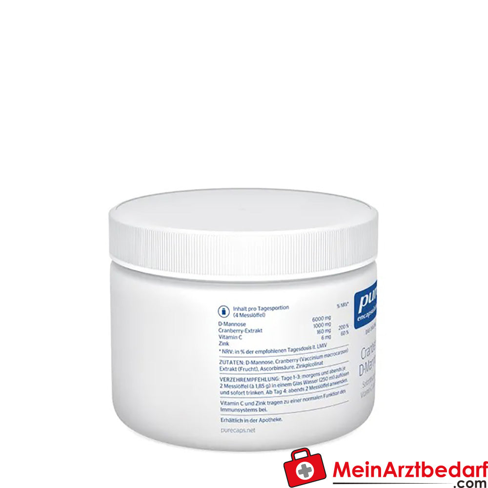 Pure Encapsulations® Cranberry D-mannose, 37g.