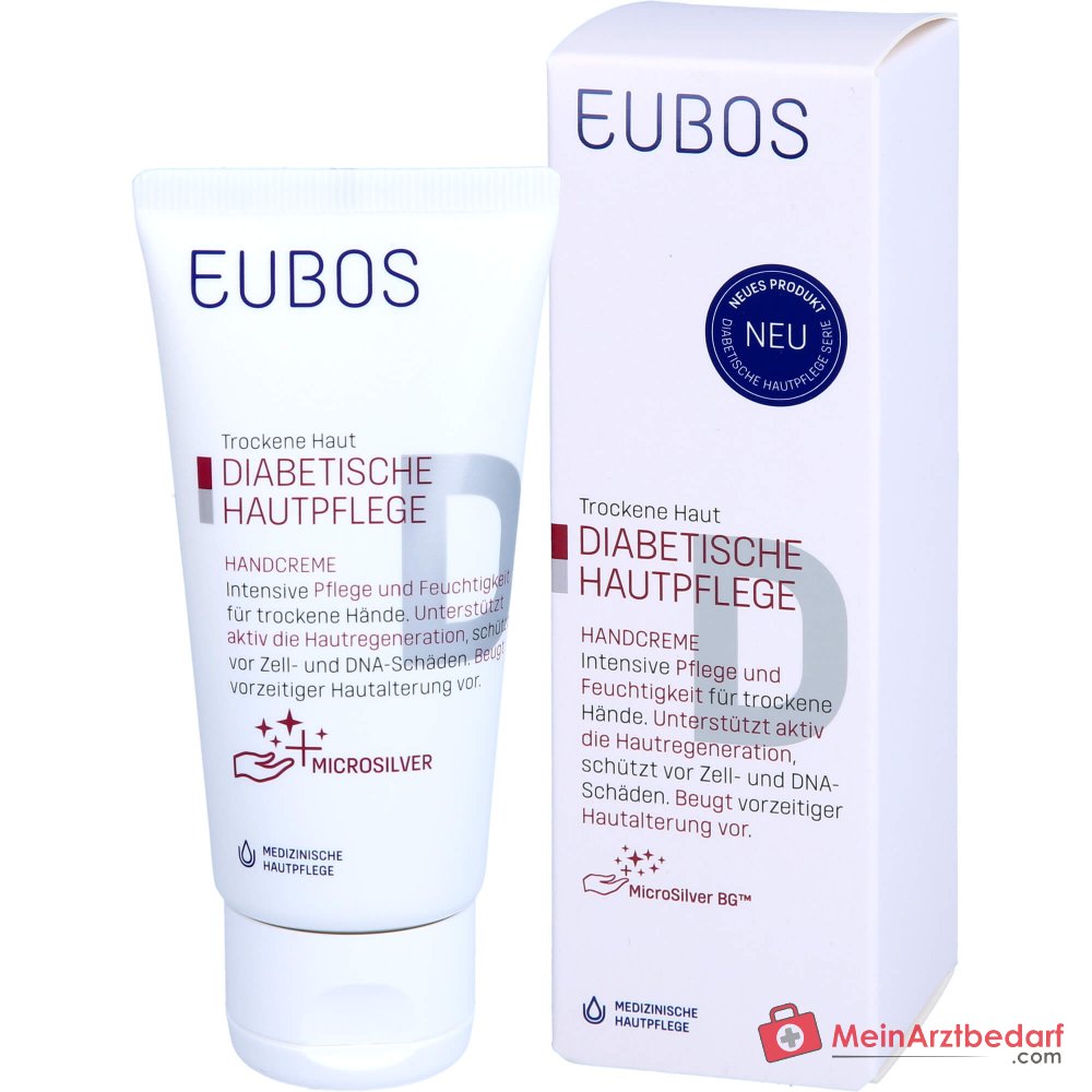 Eubos Diabetische Hautpflege Handcreme, 50 ml
