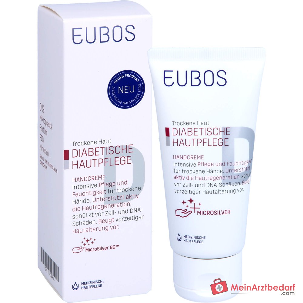 Eubos Diabetische Hautpflege Handcreme, 50 ml